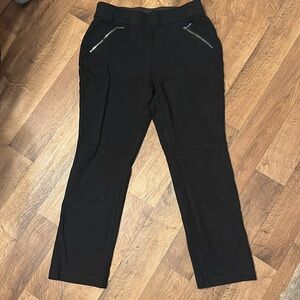 INC Black Stretchy Dress Pants, sz 12P